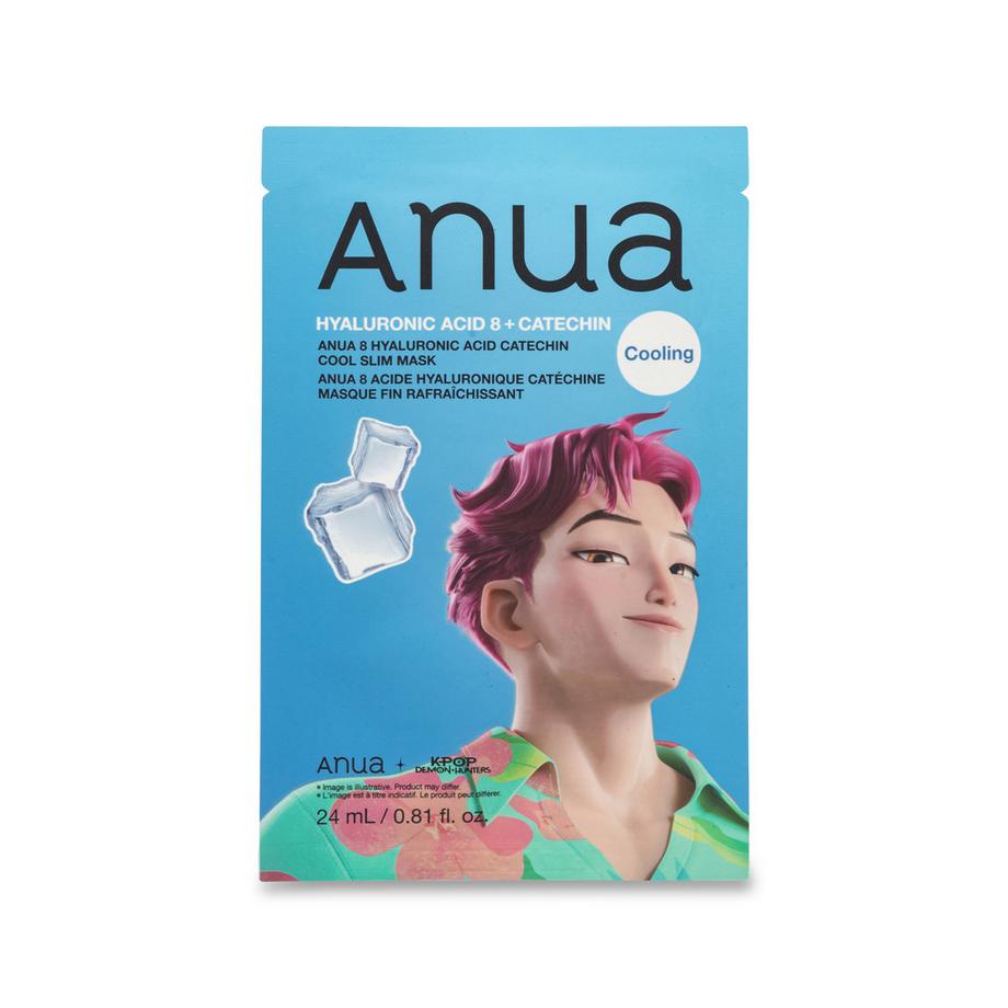 KPop Demon Hunters 8 Hyaluronic Acid Catechin Cool Slim Mask