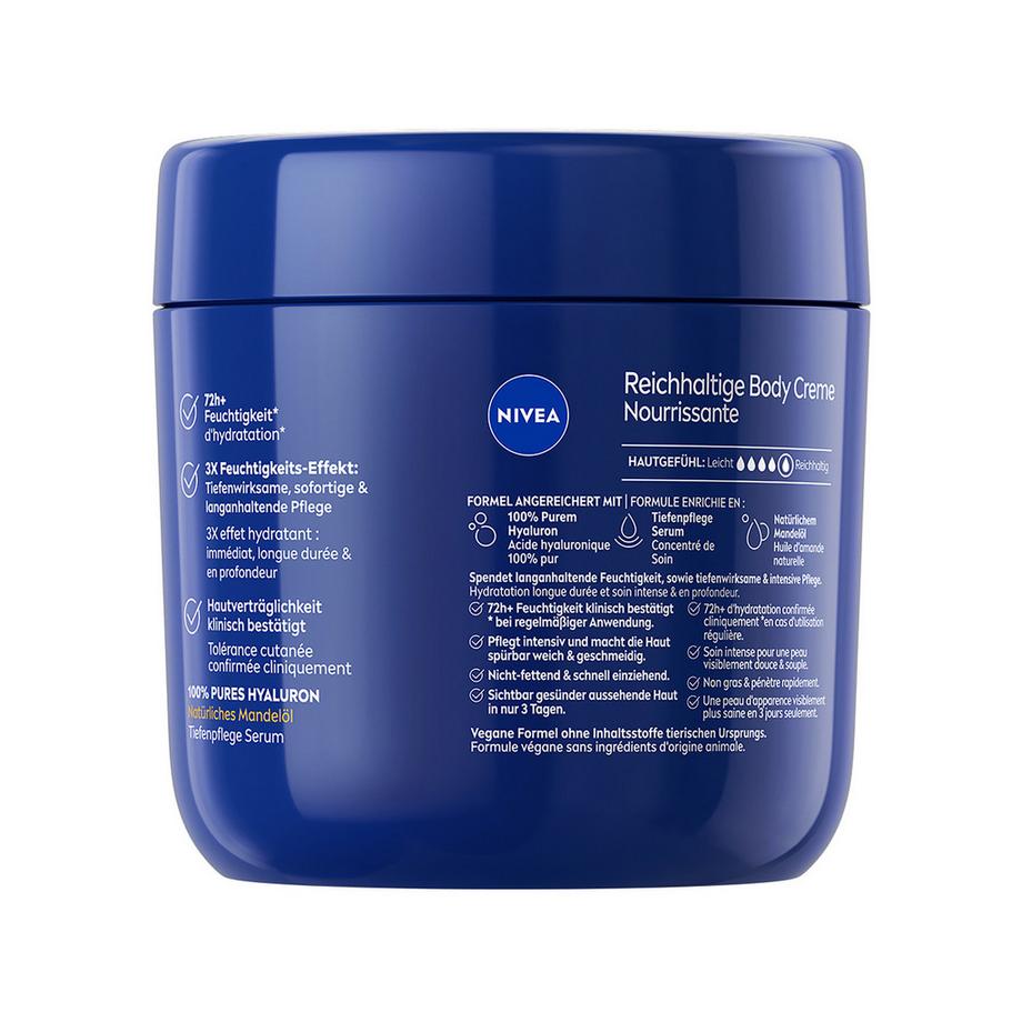 NIVEA  Body Creme Nourrissante 