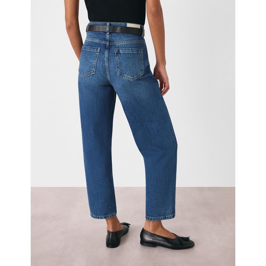 Whistles Authentic High Waist Straight Leg Jeans  