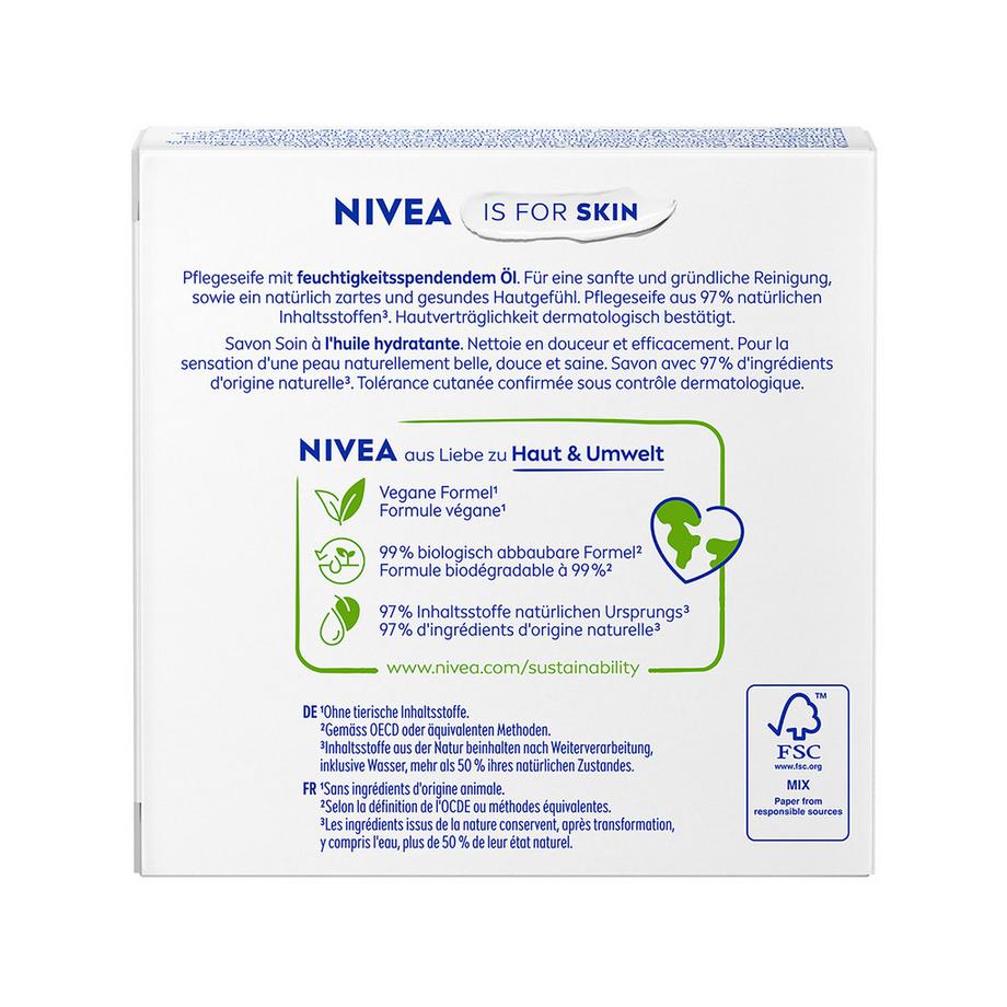 NIVEA  Sapone Solido Creme Soft 
