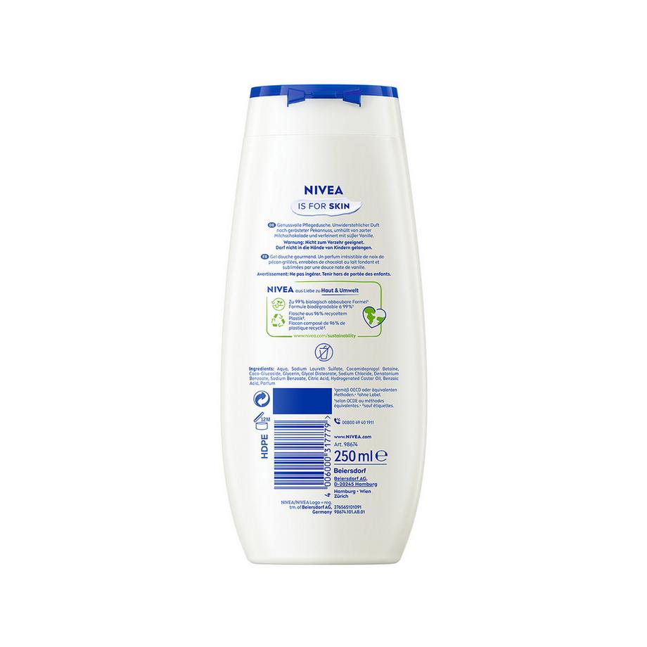 NIVEA  Doccia Cremosa Vanilla Pecan Praline 