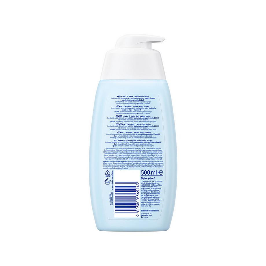 NIVEA  Lozione Delicata e Leggera 