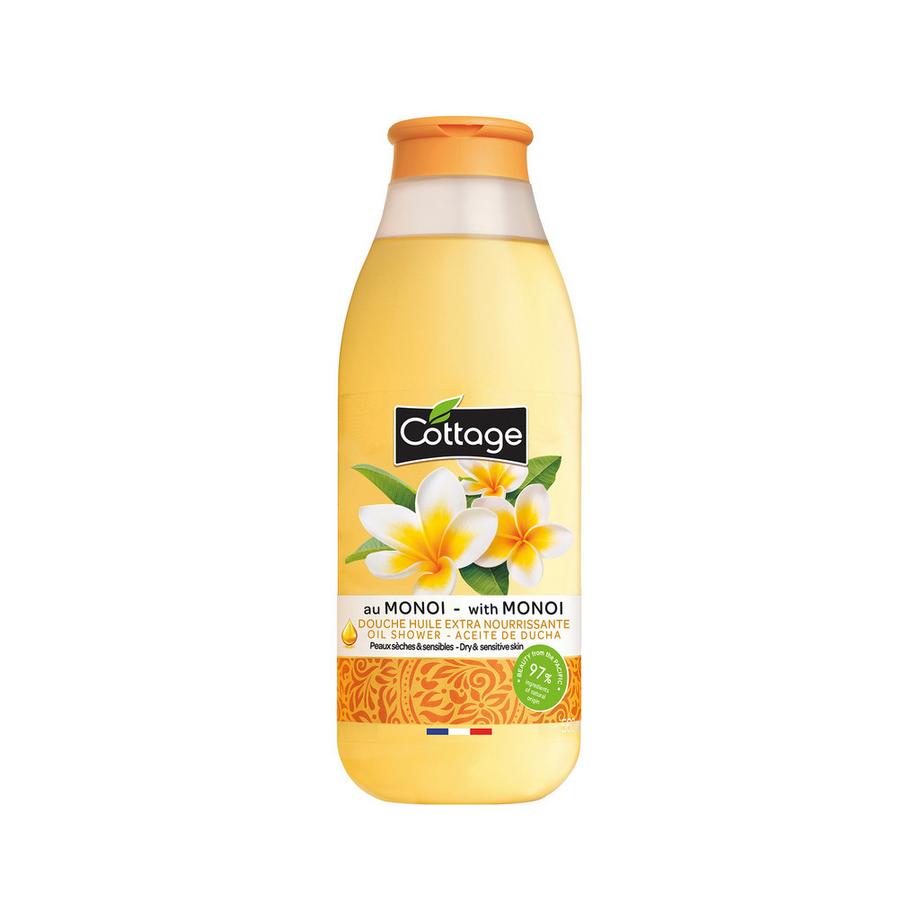 Olio doccia per pelli secche e sensibili - al monoï