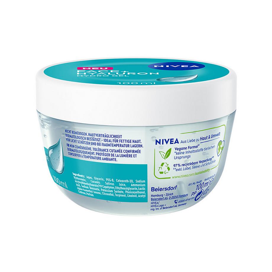 NIVEA  Face+ Hyaluron Hydro Gel 