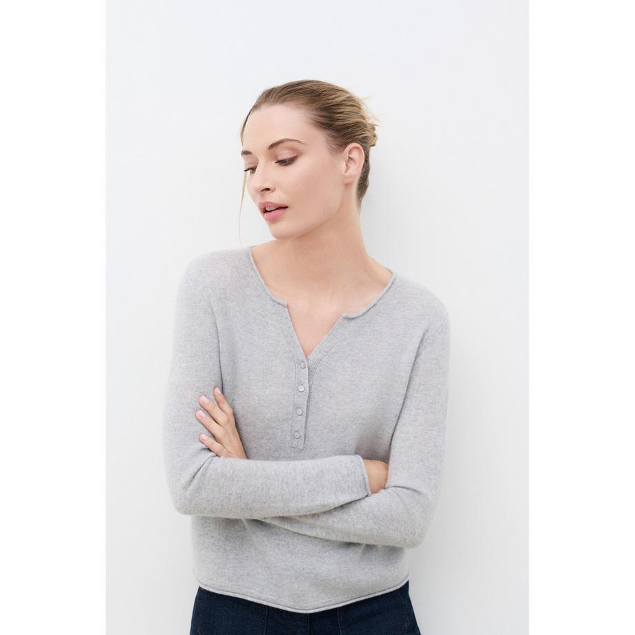 Caroll Pullover col Henley  