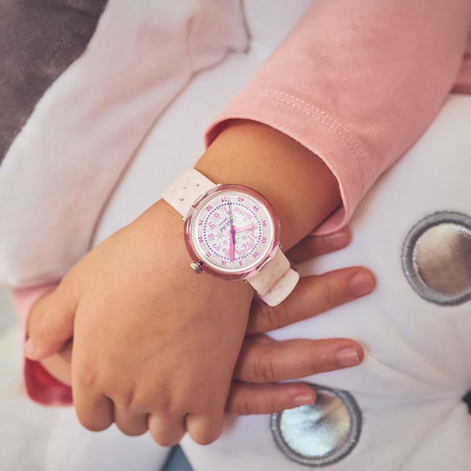 flik-flak FIZZ IN PEARL Horloge analogique 