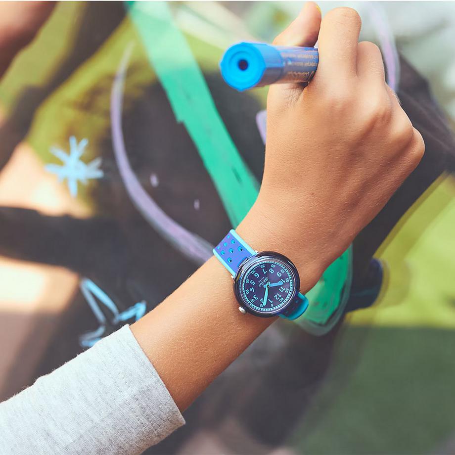 flik-flak FIZZ IN SPACE Horloge analogique 