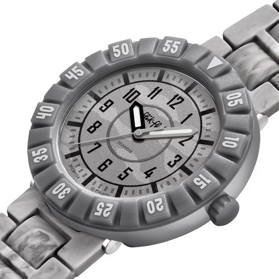flik-flak LUNAR BRICK Horloge analogique 