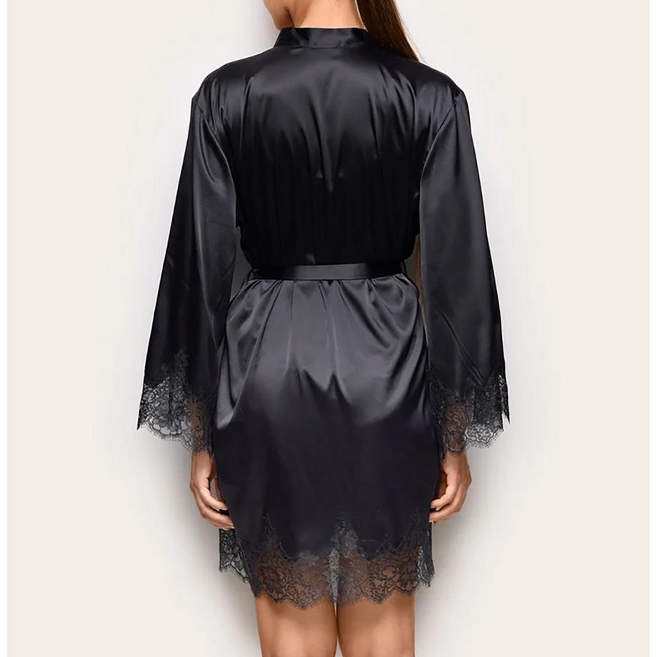 Yamamay Kimono con bordo in pizzo  