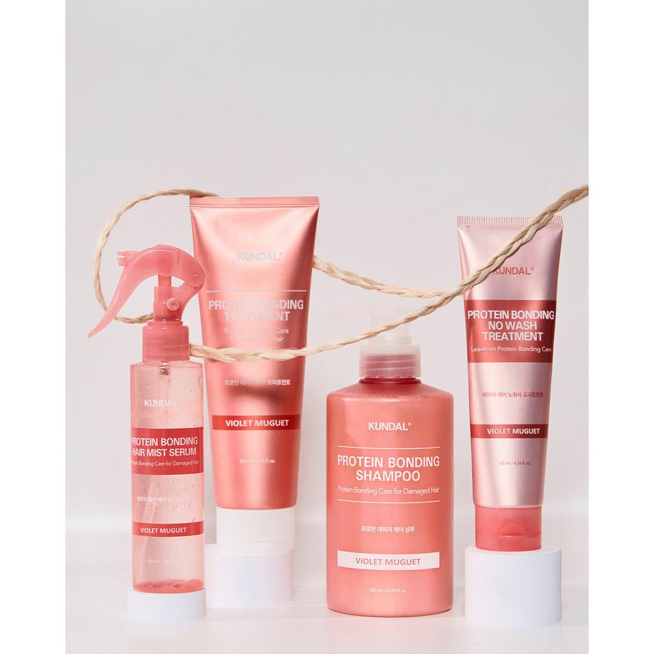 KUNDAL  Shampoo Protein Bonding Violet Muguet 