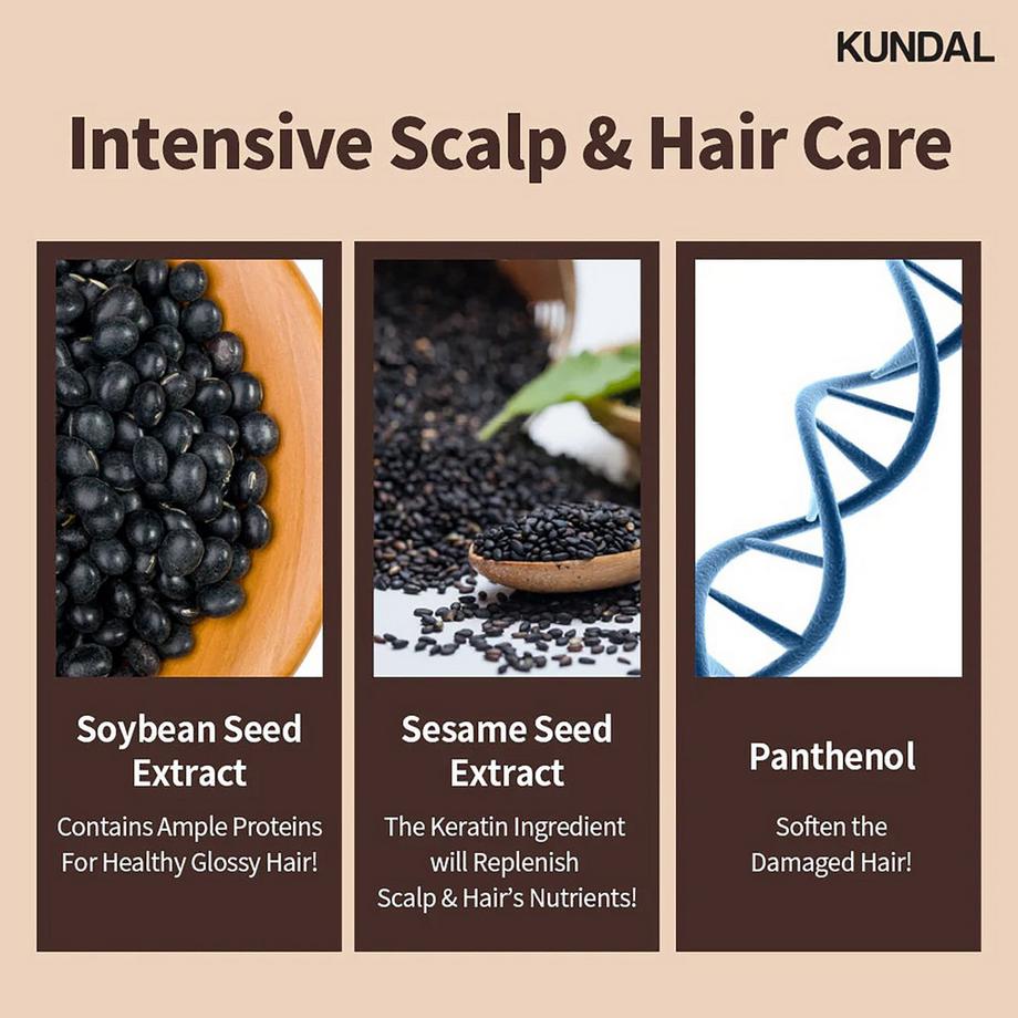 KUNDAL  Shampoo Honey & Macadamia White Musk 