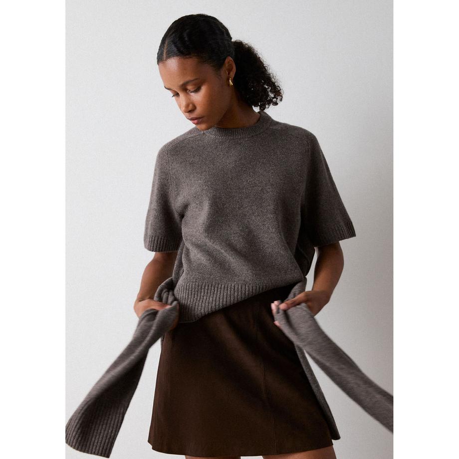 Whistles Wool Knitted T-shirt  
