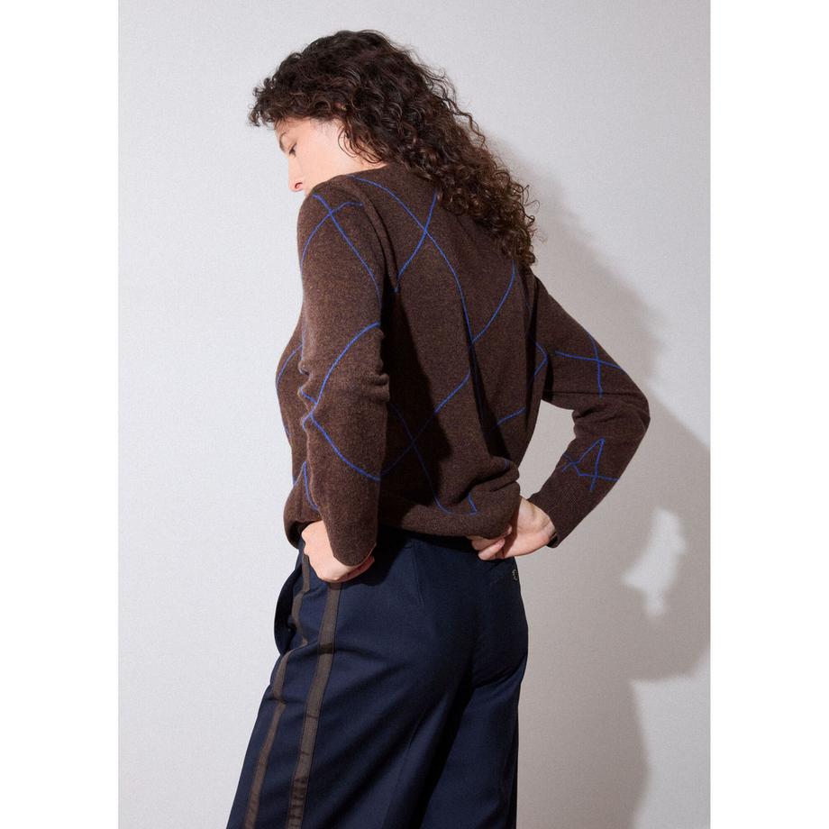 Whistles Pullover Wool Contrast  