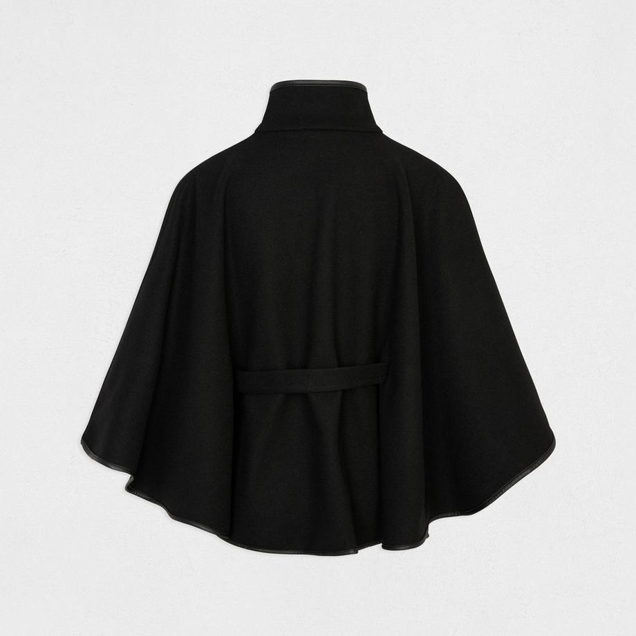 MORGAN Poncho à col montant et ceinture  