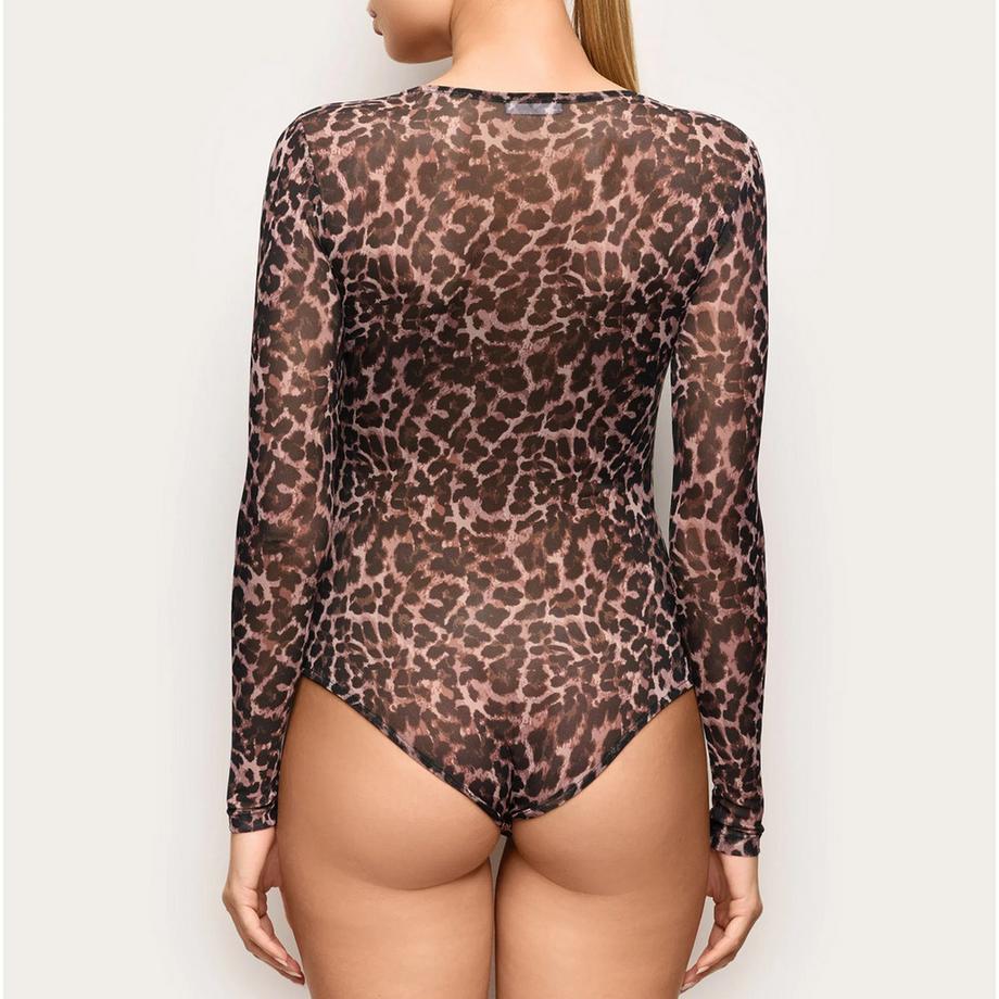 Yamamay Babydoll à motif léopard  