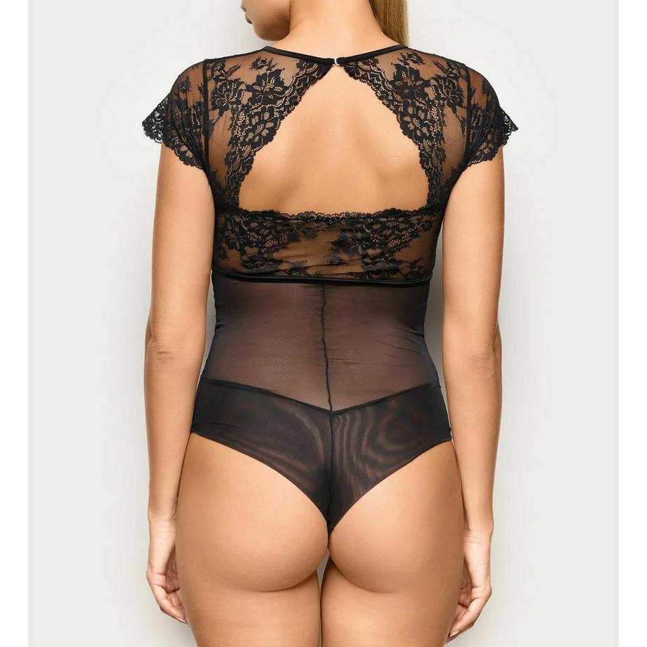 Yamamay Babydoll in pizzo con maniche corte  