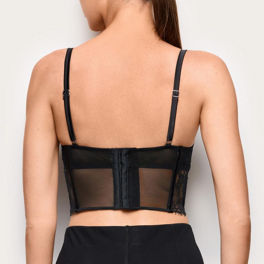 Yamamay Spitzenbesatz Satin-BH  