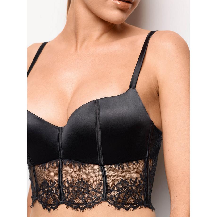 Yamamay Spitzenbesatz Satin-BH  