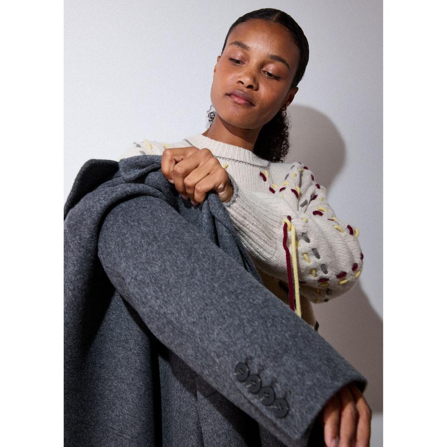 Whistles Relaxed Double Faced Manteau à Double Boutonnage  