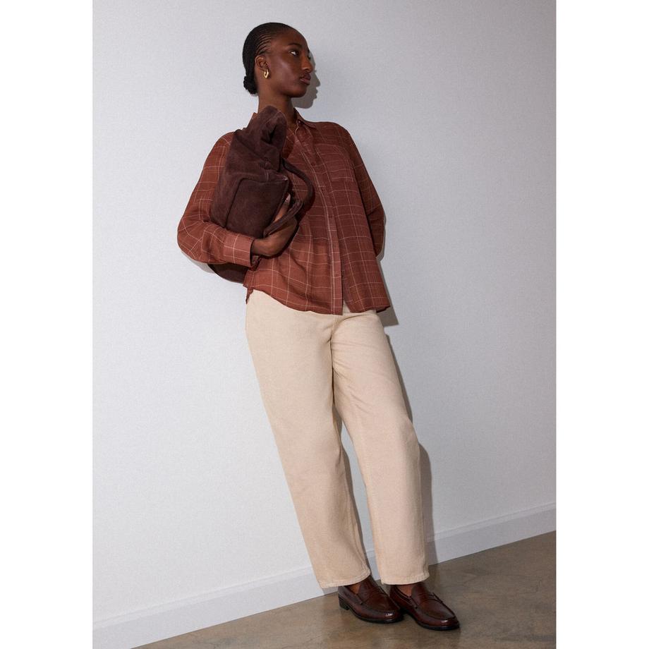 Whistles Chemise à boutons Etched Check  