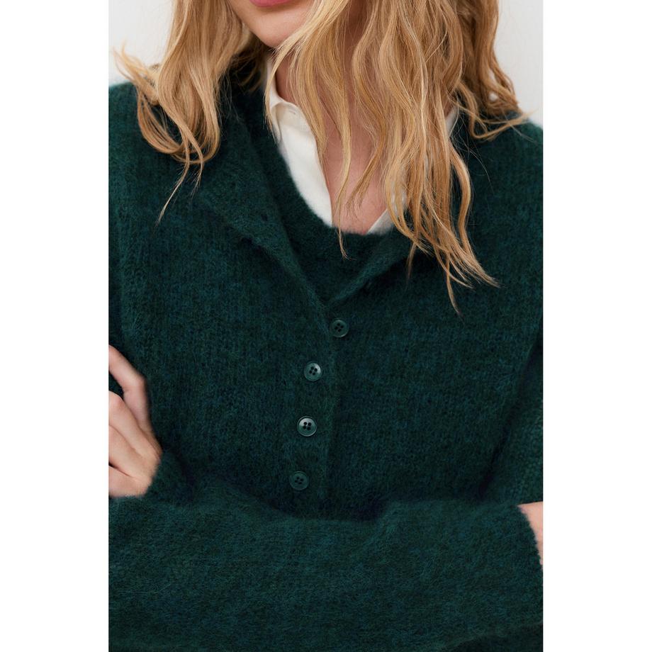 Caroll Gilet à col châle  
