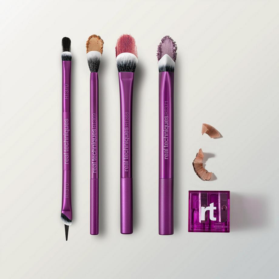 REAL TECHNIQUES  Eye-Conic Essentials Brush Set 