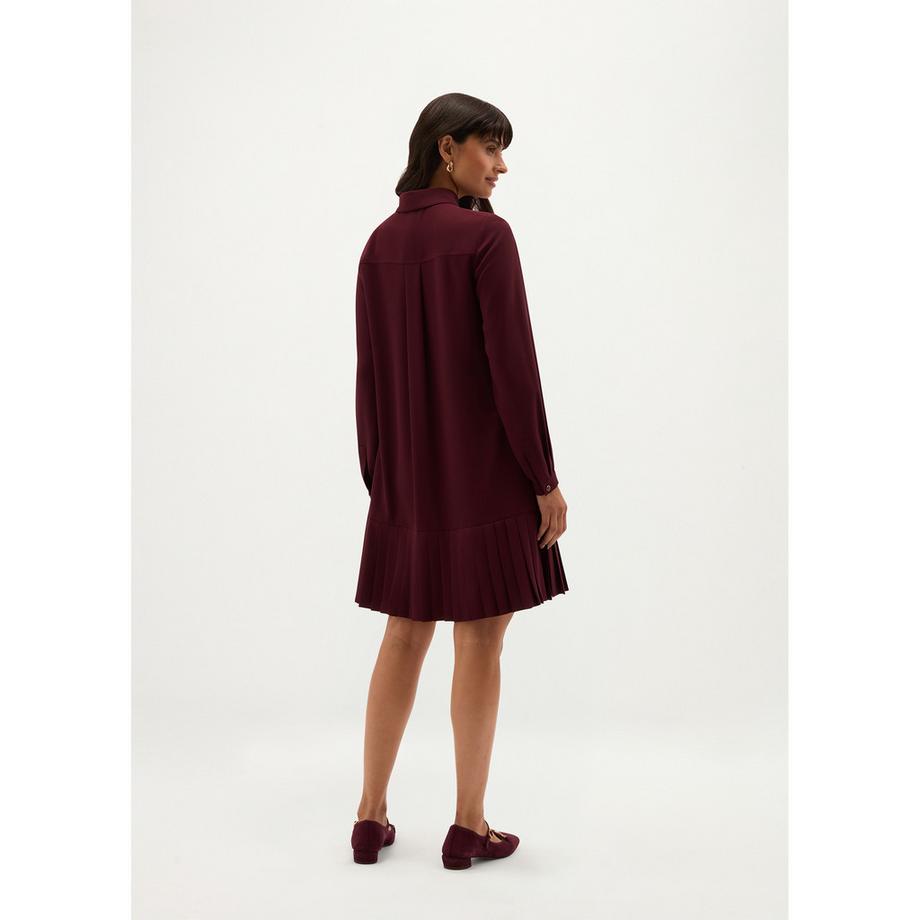 HOBBS Tina Hemdblusenkleid mit Faltenrock  