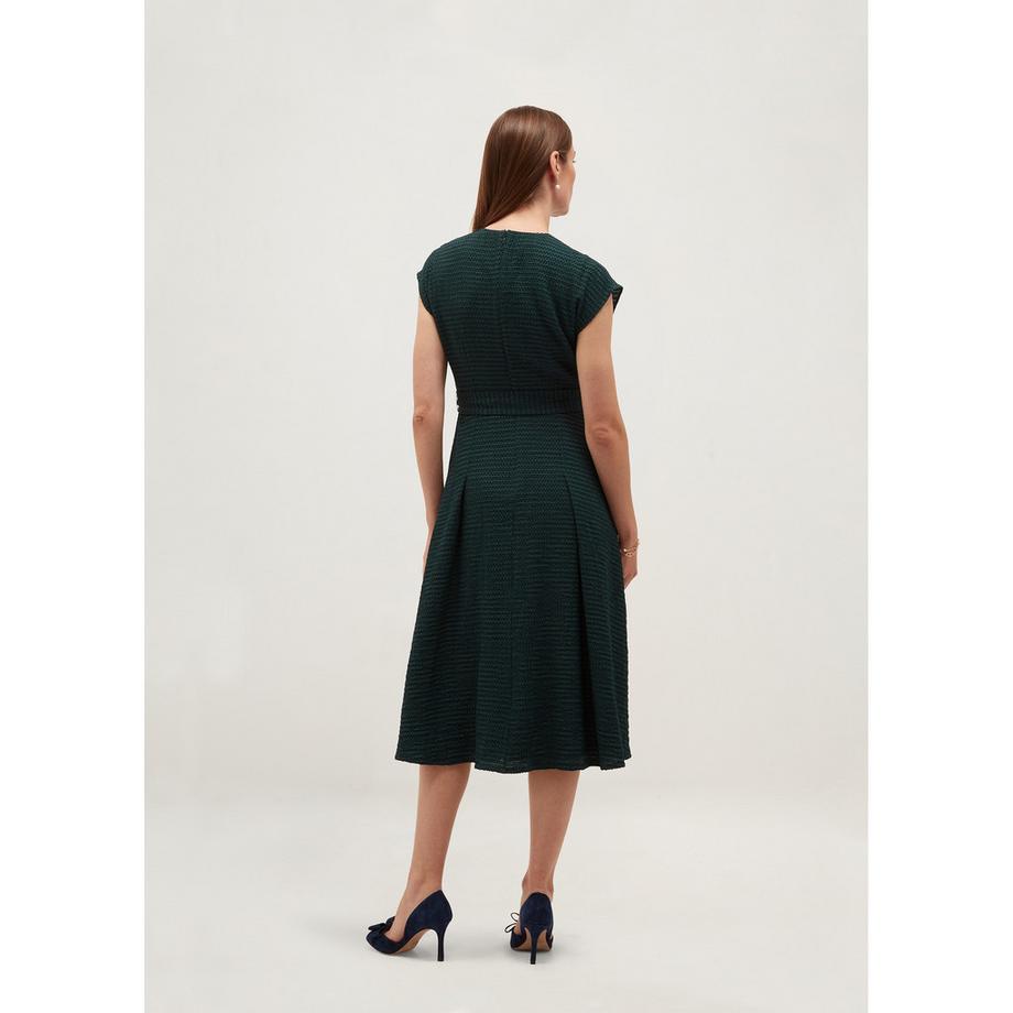 HOBBS VIVIENE Vivienne Midi Kleid mit Gürtel  