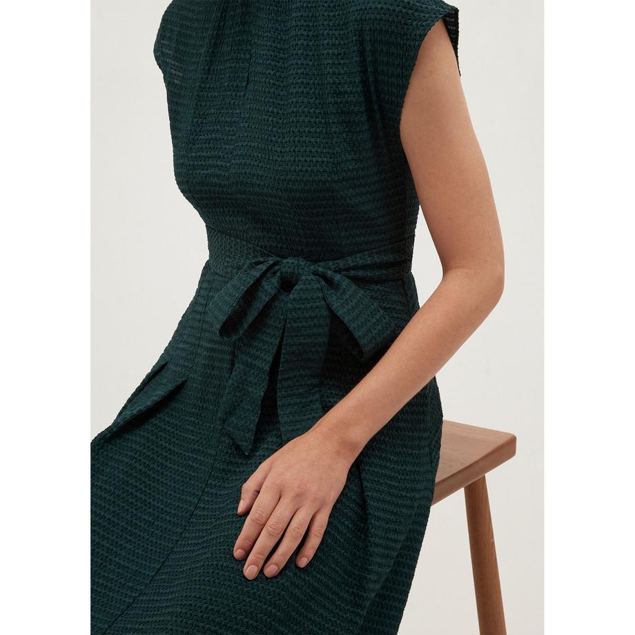 HOBBS VIVIENE Vivienne Midi Kleid mit Gürtel  