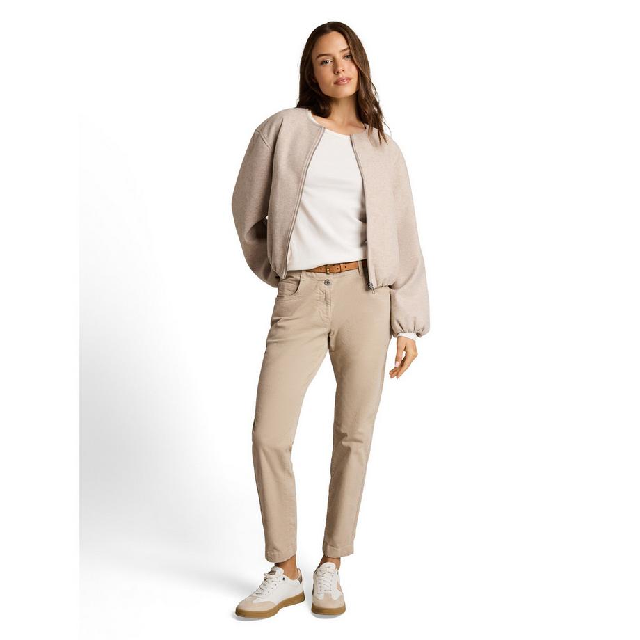 TOM TAILOR Pantalon en velours côtelé coupe droite  