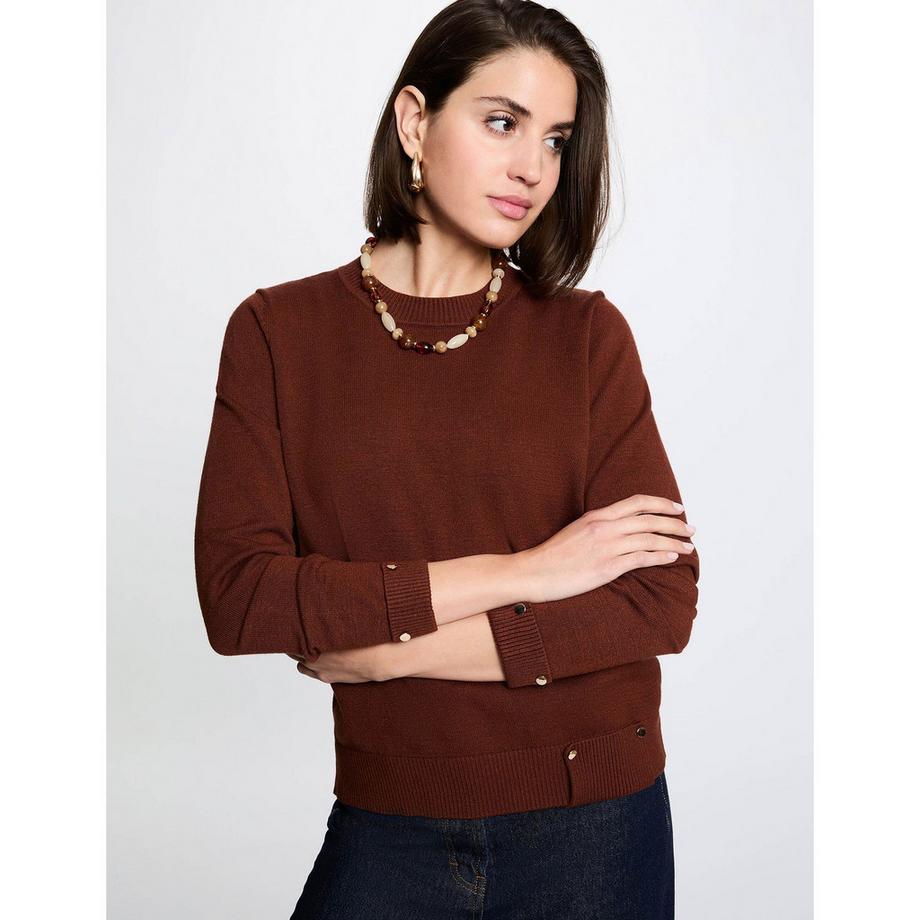 Pull, Regular Fit, manches longues
