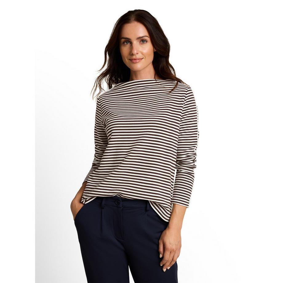 TOM TAILOR T-shirt a maniche lunghe a righe  