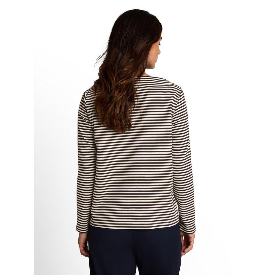 TOM TAILOR T-shirt a maniche lunghe a righe  