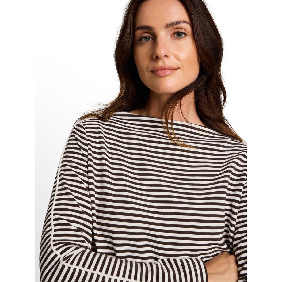 TOM TAILOR T-shirt a maniche lunghe a righe  