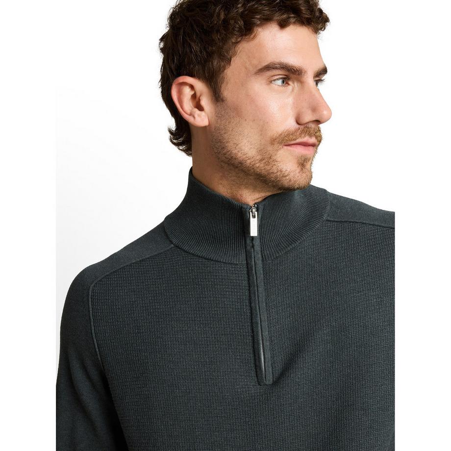 TOM TAILOR Pullover con mezza cerniera  