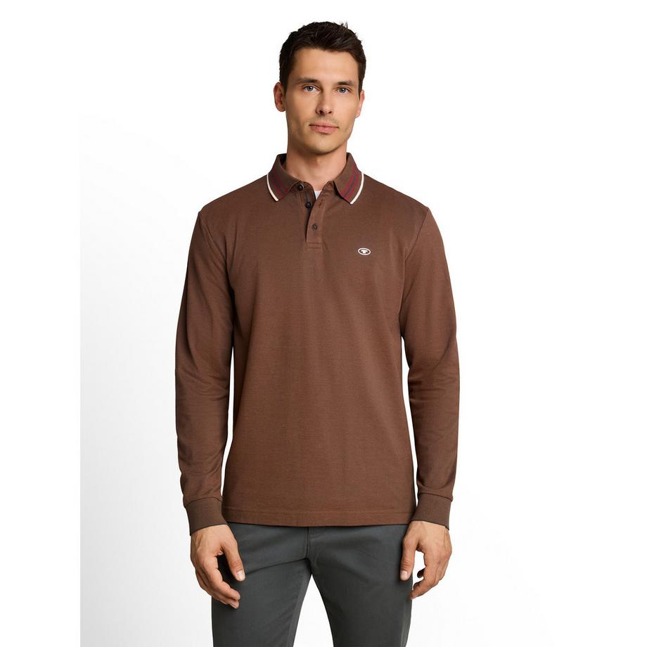 TOM TAILOR Polo a Maniche Lunghe  