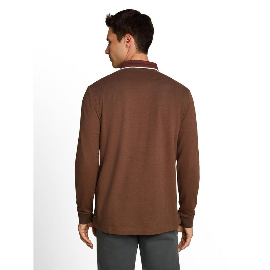 TOM TAILOR Polo a Maniche Lunghe  