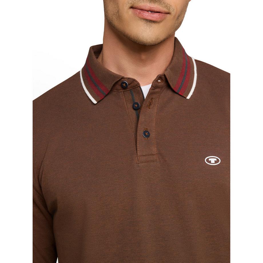 TOM TAILOR Polo a Maniche Lunghe  