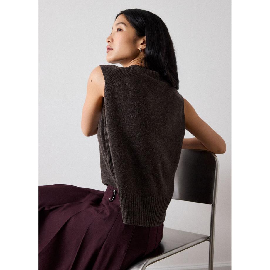 Whistles Wool Sleeveless Tank Top  