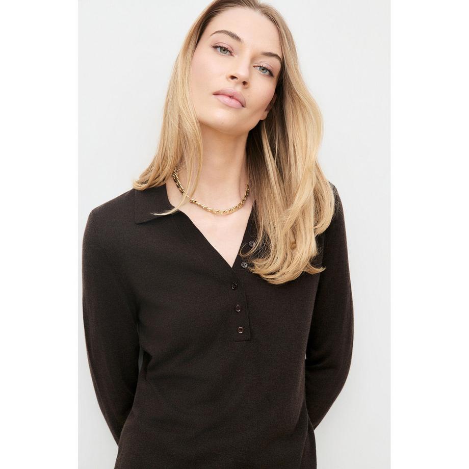 Caroll Pullover Collo Polo  