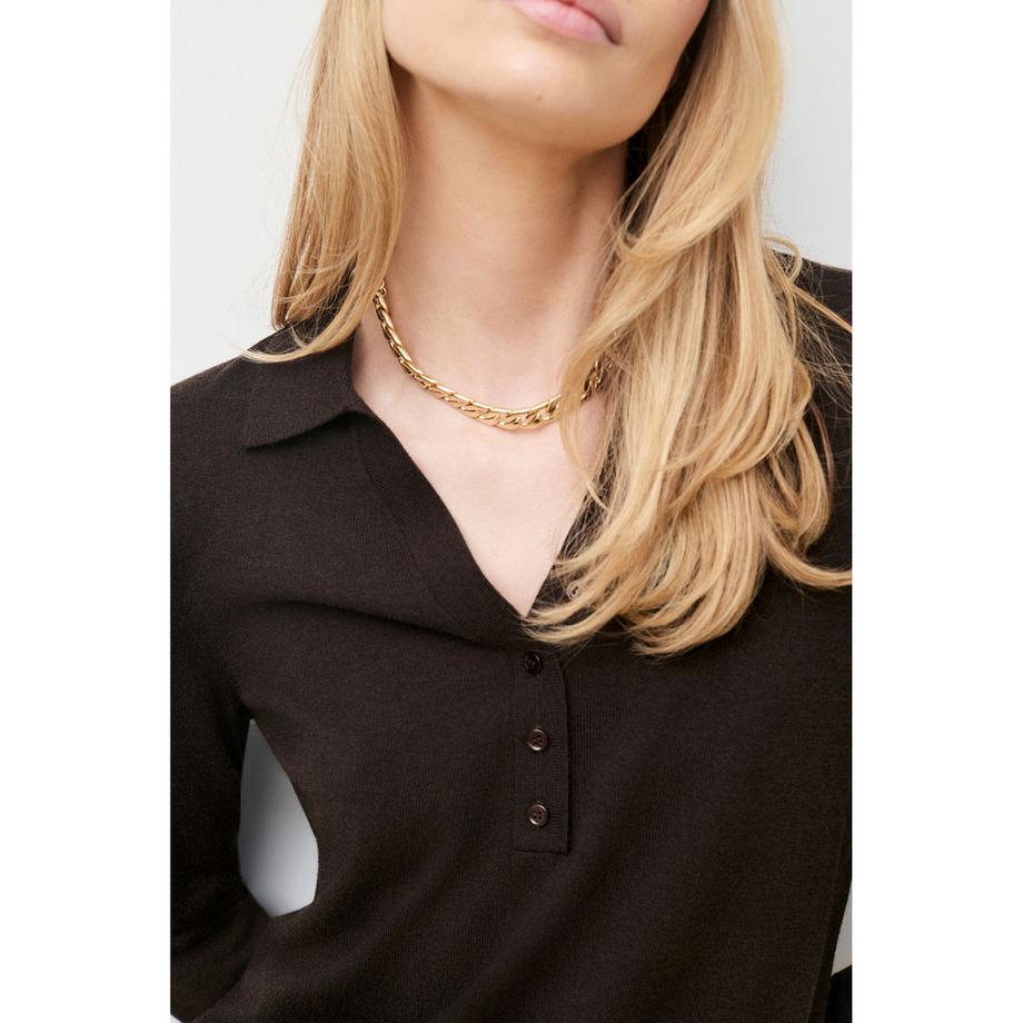 Caroll Pullover Collo Polo  