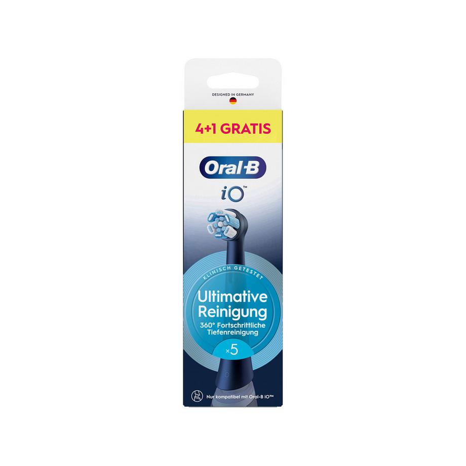 Oral-B Testine originali iO Pulizia Profonda iO Ultimative Reinigung 5 Aufsteckbürsten 