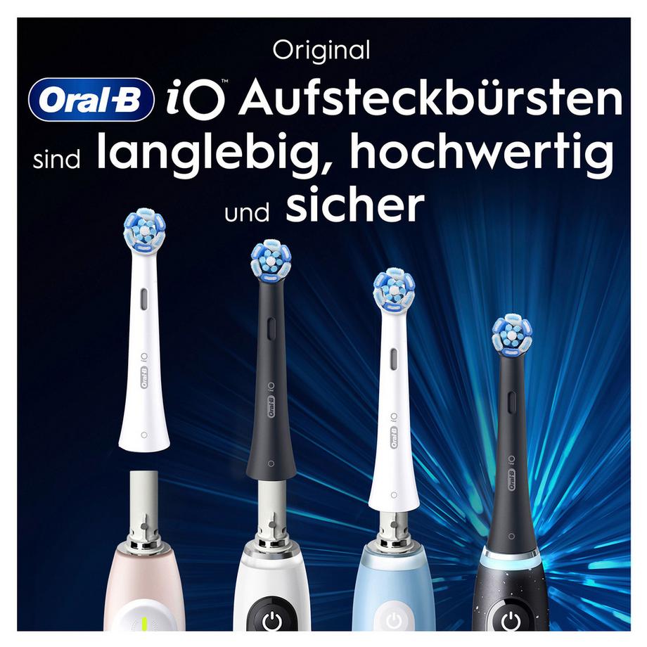 Oral-B Testine originali iO Pulizia Profonda iO Ultimative Reinigung 5 Aufsteckbürsten 