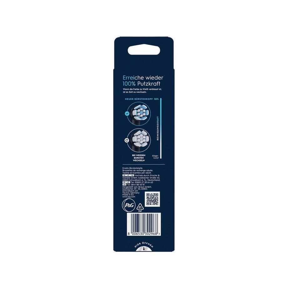 Oral-B Brossettes originales iO Nettoyage Douceur iO Sanfte Reinigung, 5 Aufsteckbürsten 