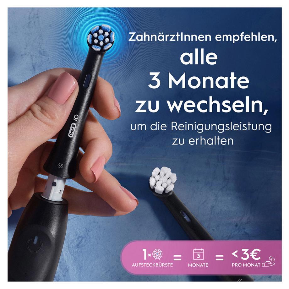 Oral-B Brossettes originales iO Nettoyage Douceur iO Sanfte Reinigung, 5 Aufsteckbürsten 