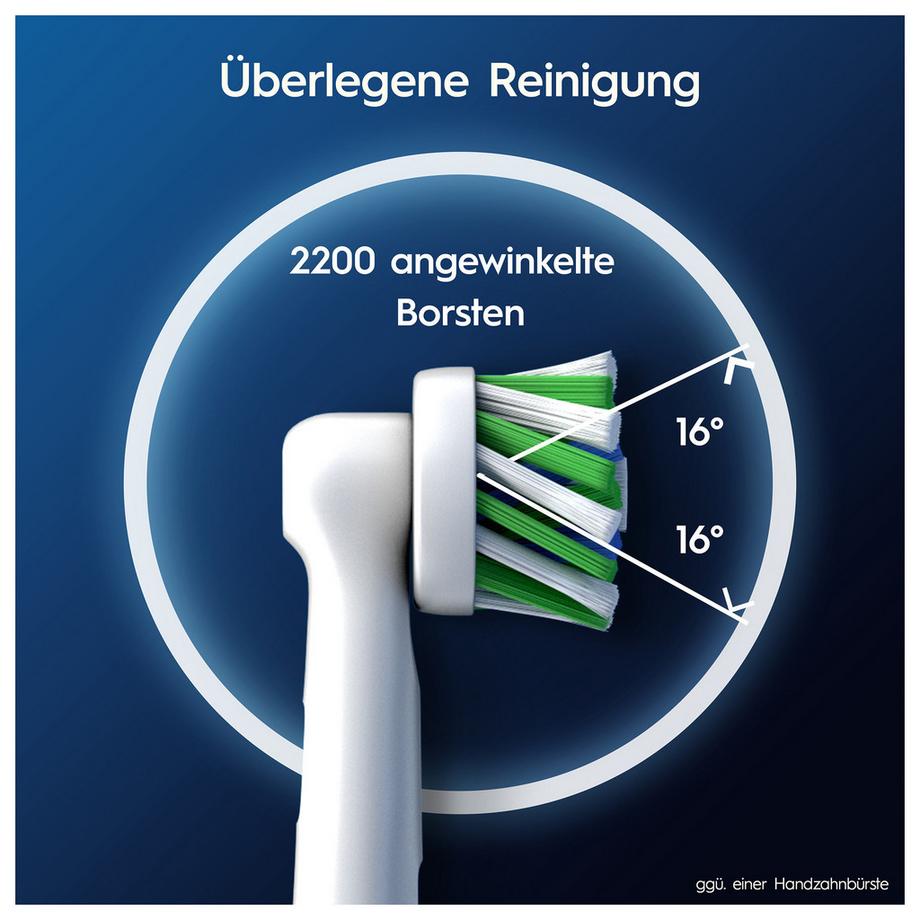 Oral-B Testine di ricambio Pro CrossAction Pro CrossAction Aufsteckbürsten, 4+1 