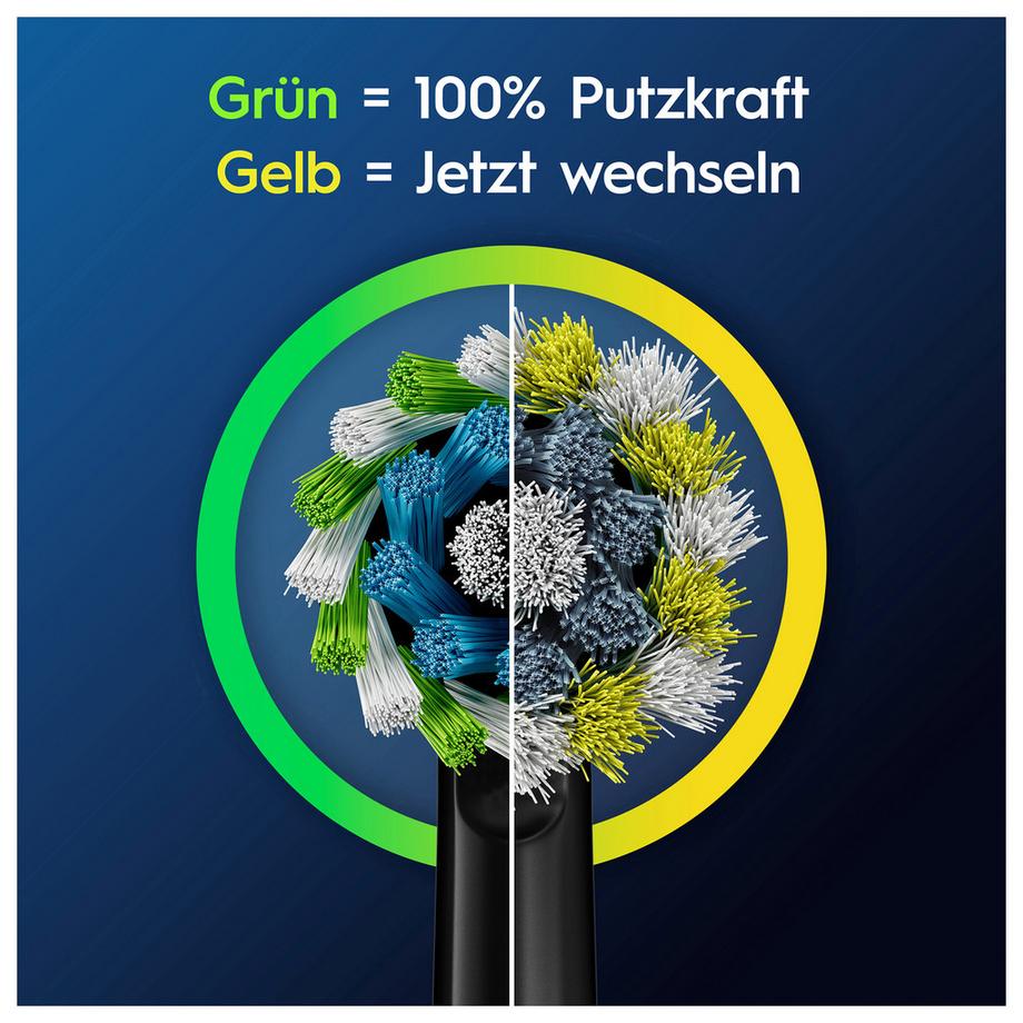 Oral-B Testine di ricambio Pro CrossAction Pro CrossAction Aufsteckbürsten, 4+1 