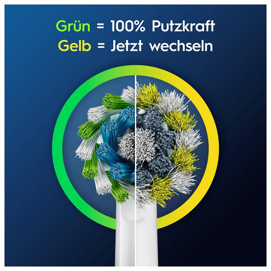 Oral-B Testine di ricambio Pro CrossAction Pro CrossAction Aufsteckbürsten, 4+1 