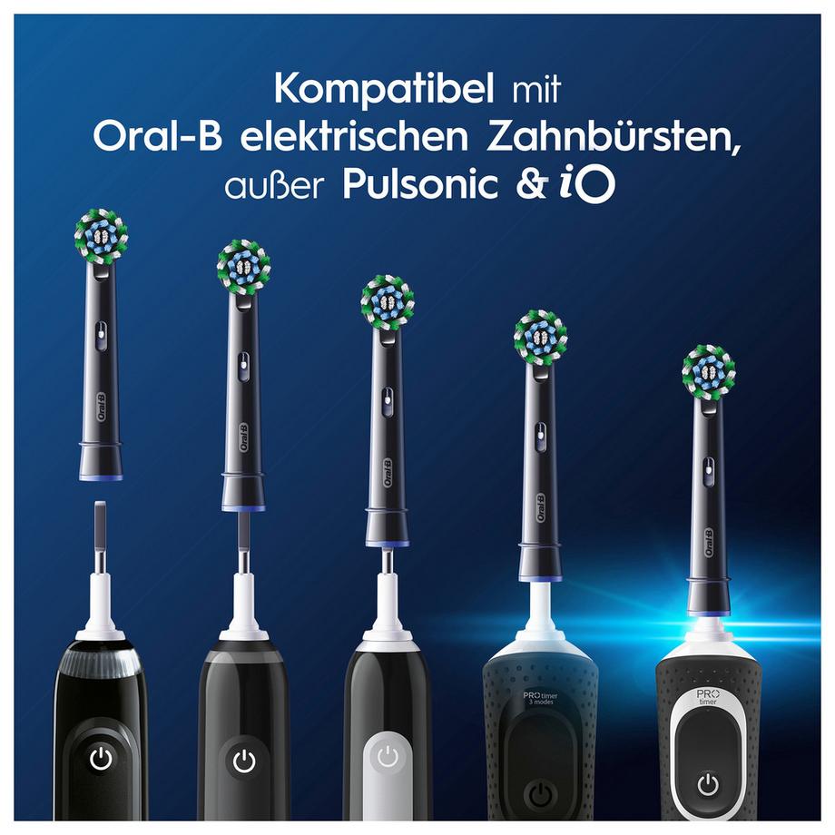 Oral-B Testine di ricambio Pro CrossAction Pro CrossAction Aufsteckbürsten, 4+1 
