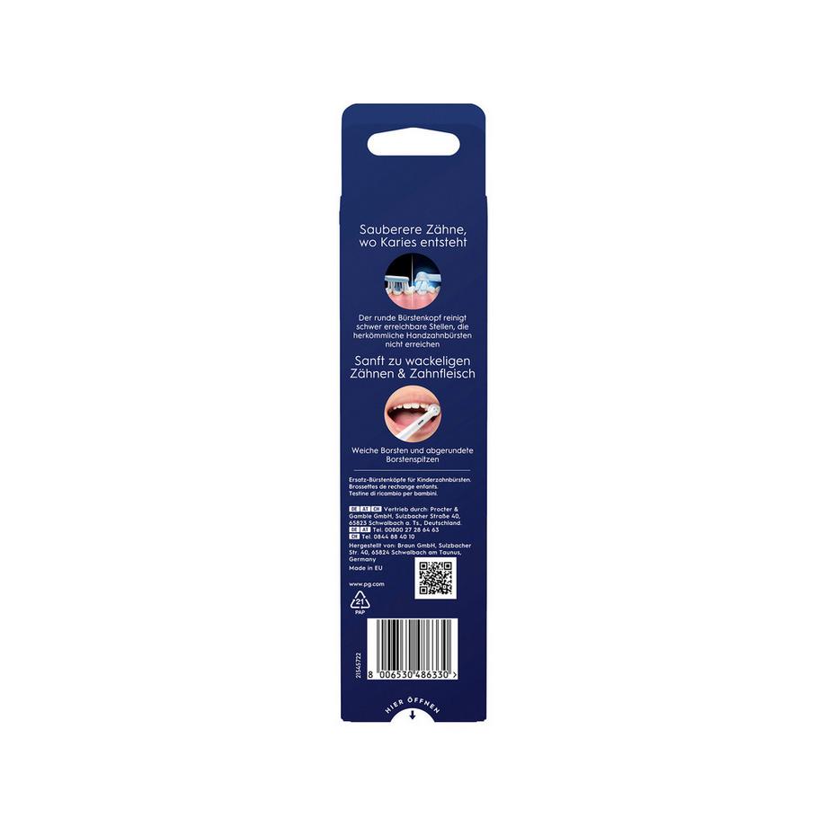 Oral-B Testine di ricambio iO Kids 6+ Disney Stitch iO Kids 6+ Disney Stitch 4 Aufsteckbürsten 